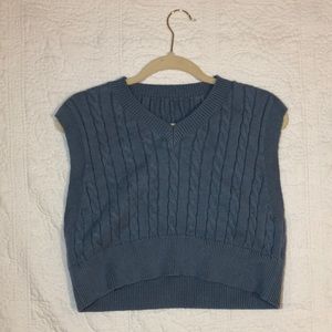 TRENDY KNIT SWEATER VEST